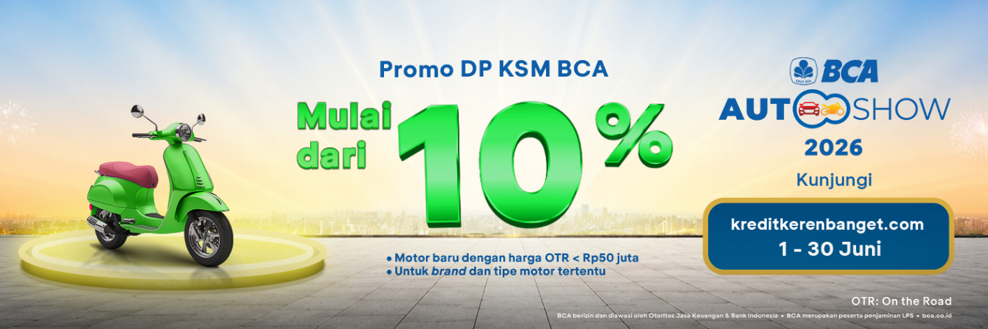 Promo DP KSM BCA Autoshow Juni 2026