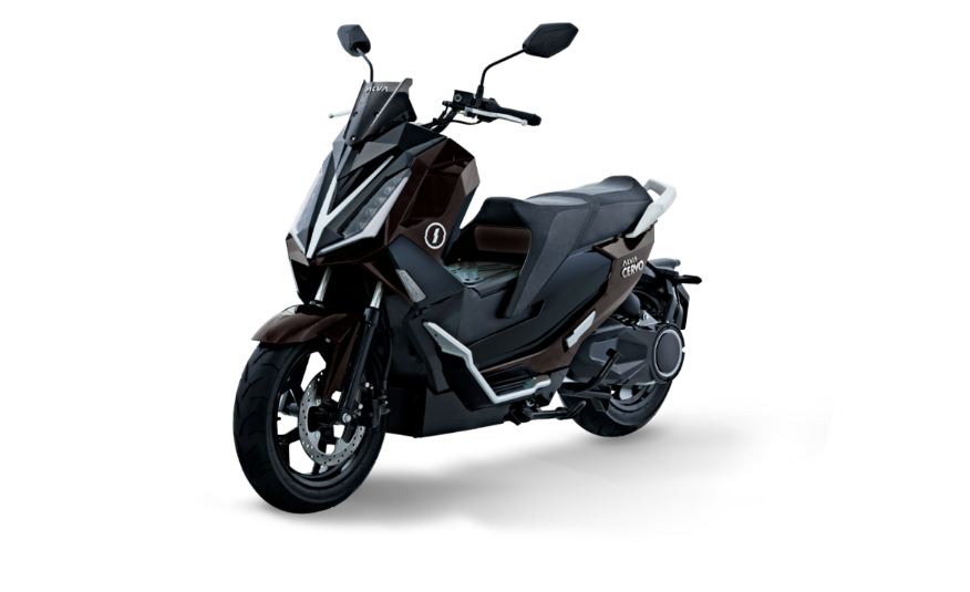 ALVA CERVO Sepeda Motor Listrik 2 Baterai 2 Baterai