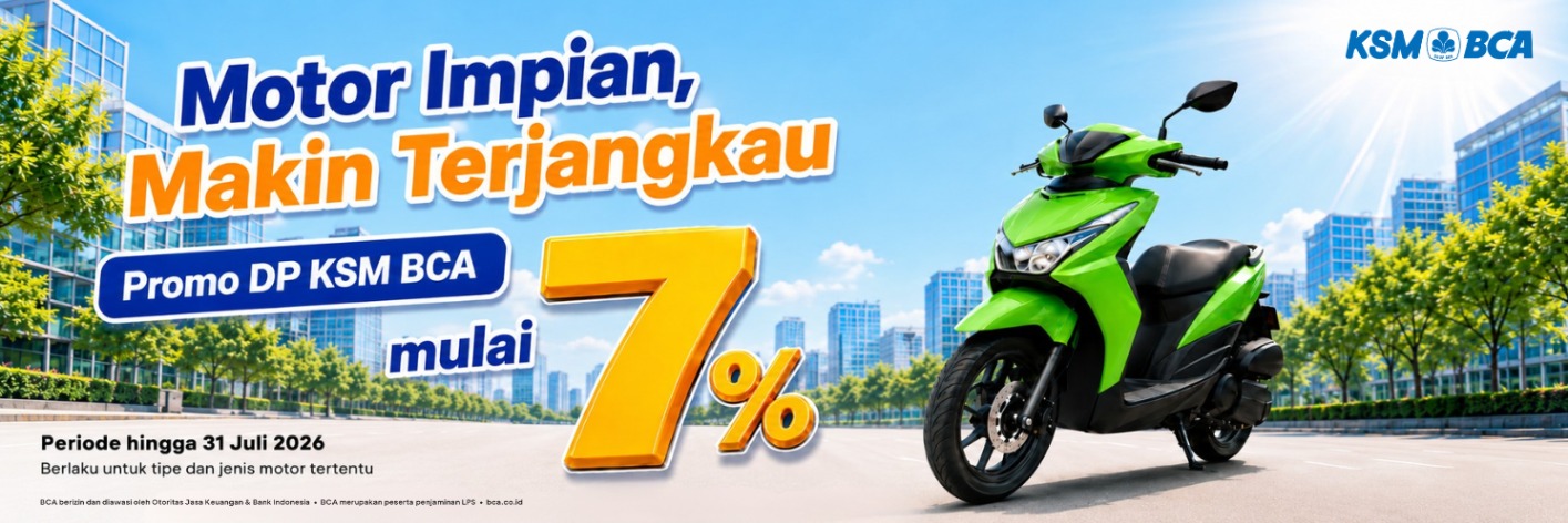 Promo DP KSM BCA 5% Juli 2026