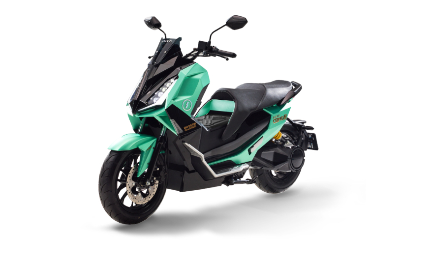 ALVA CERVO Q Sepeda Motor Listrik 2 Baterai 2 Baterai