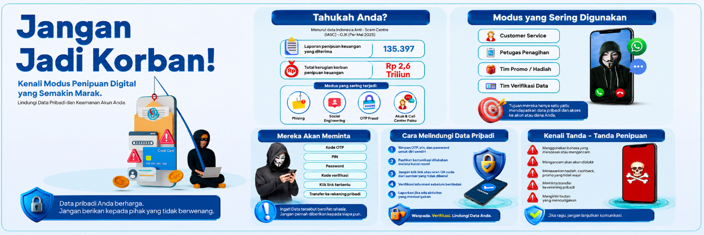 Jangan jadi korban kenali modus penipuan digital yang semakin marak