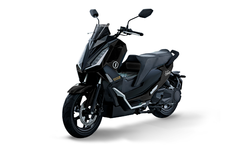 ALVA CERVO Boost Charge Sepeda Motor Listrik 2 Baterai 2 Baterai