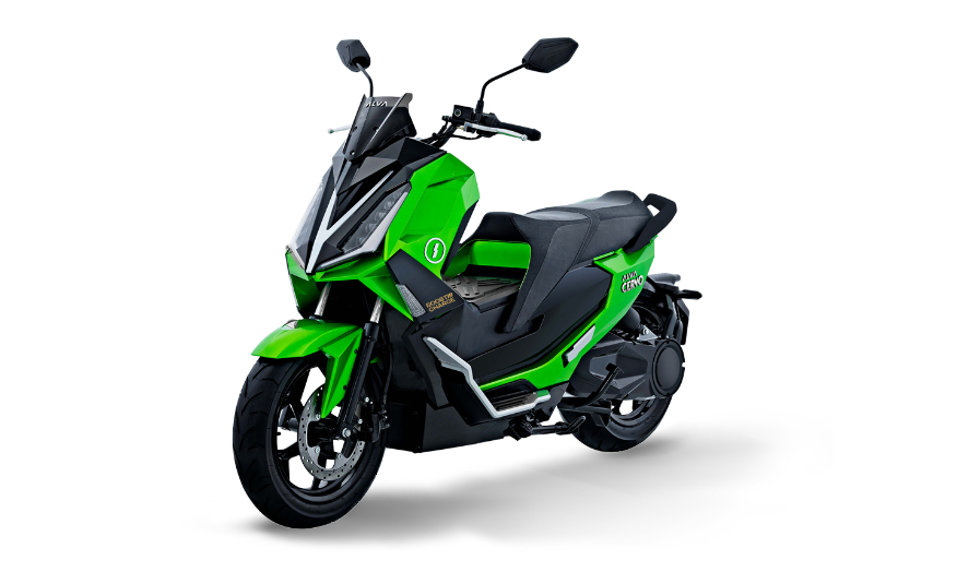 ALVA CERVO Boost Charge Sepeda Motor Listrik 2 Baterai 2 Baterai